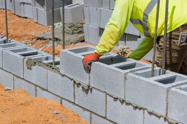 Concrete Blocks Installation in Waldorf