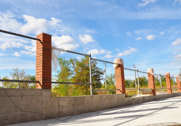 Brick Pillar Installation in Waldorf