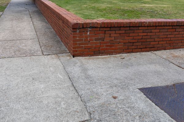 Brick Retaining Wall Repair in Waldorf